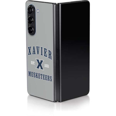 Xavier University Musketeers Est 1831 Galaxy Z Fold5 5G Skin